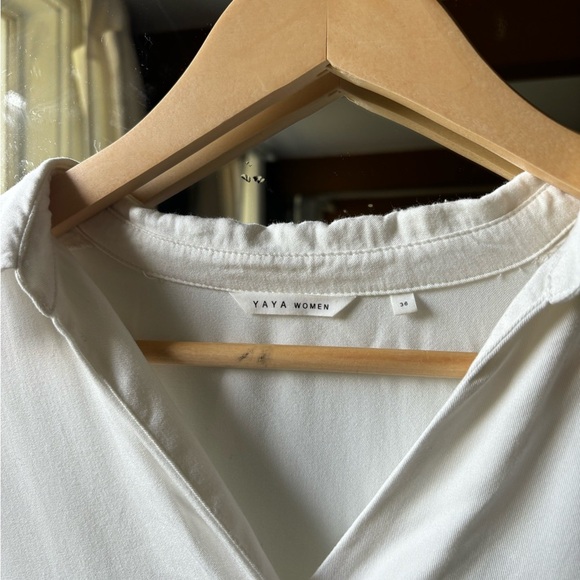 YAYA women | Women’s 3/4 sleeve V neck top | size 36 - Picture 3 of 6